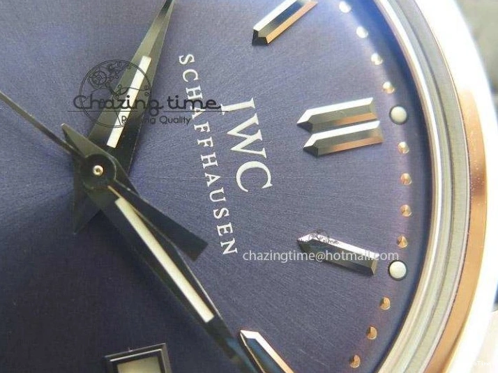 MIROTIME 0208 UrbanChic Ingeniuer St.Laurens SS Blue Dial MK 1:1 Best Edition On Black Leather Strap A 7366